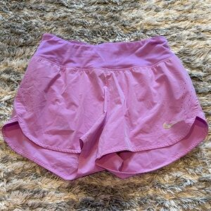 Nike Women's Lavender Athletic Shorts, size S